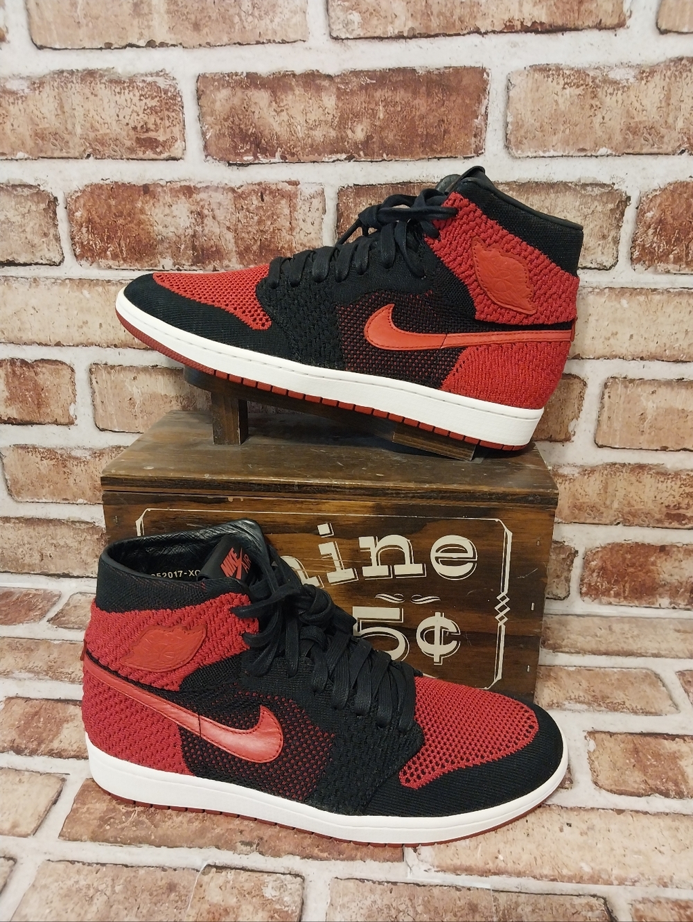 Pre-owned 2017 Jordan 1 Retro High Flyknit
